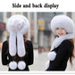 Hat Women Winter Faux Fur Fox Fur Hat Thick Warm Russian Snow Cap