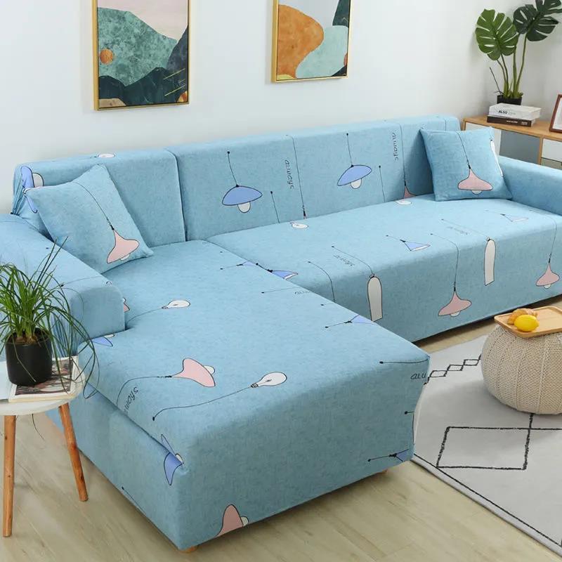 1/2/3/4 L Seater Sofa Cover Slipcovers Stretch Couch Case Printed