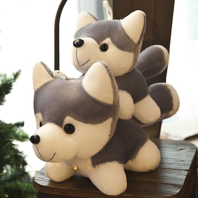 Lovely Hasky Plush Toy Hugging Pillow Puppy Pillow Cloth Doll Kids Birthday Gift