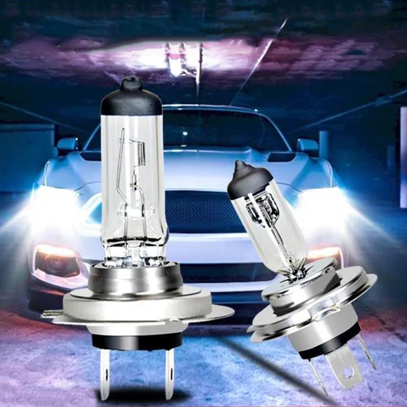 H7 H3 12V100W Ultra Bright Xenon Halogen Lamp Car Bulb High Beam H1 Low Beam Distance and Near One H4 Fog Light Spotlight