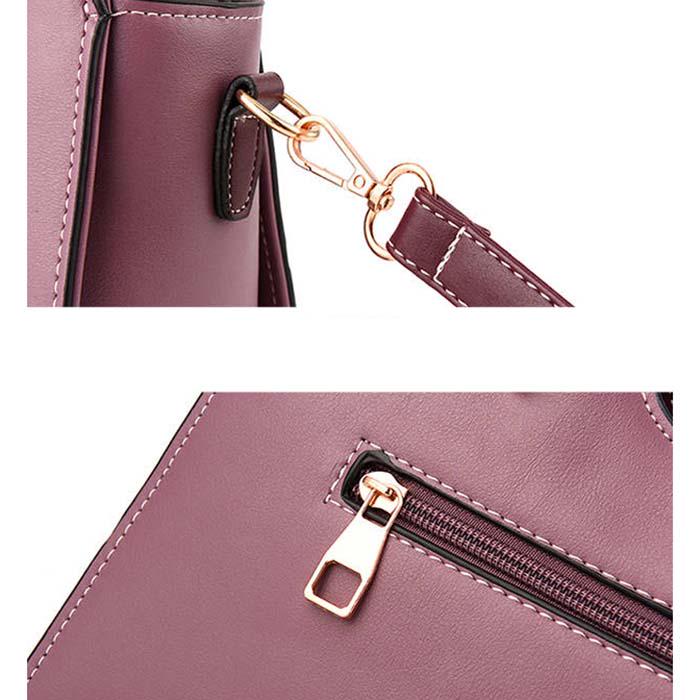 Female Bag  Leather Fashionable Shoulder Hand Female Bag Euramerican Style Atmosphere Lady Bag