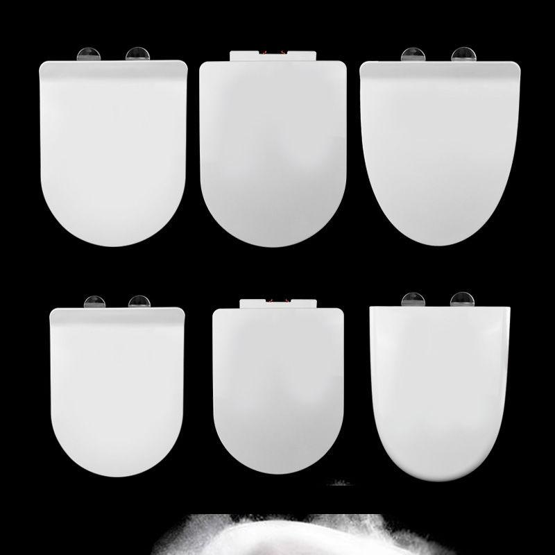 Universal Household Toilet Cover Square U Big V Toilet Cover Thickened Toilet Cover Accessories White Toilet Cover