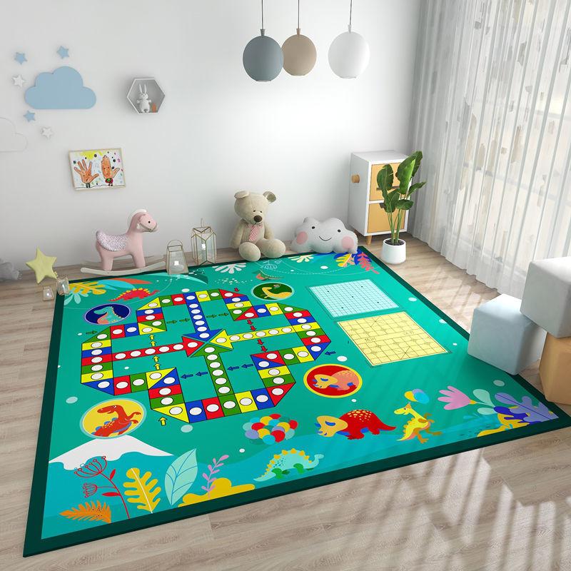 Cartoon Cute Nursery Blanket Crawling Bedside Anti-fall Blanket Puzzle Game Children's Carpet