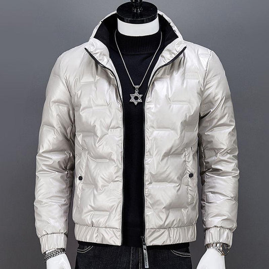 Fashionable Lightweight Down Jacket for Young and Middle-aged Men In Winter Cold-proof Waterproof Short Large Size Thick Coat