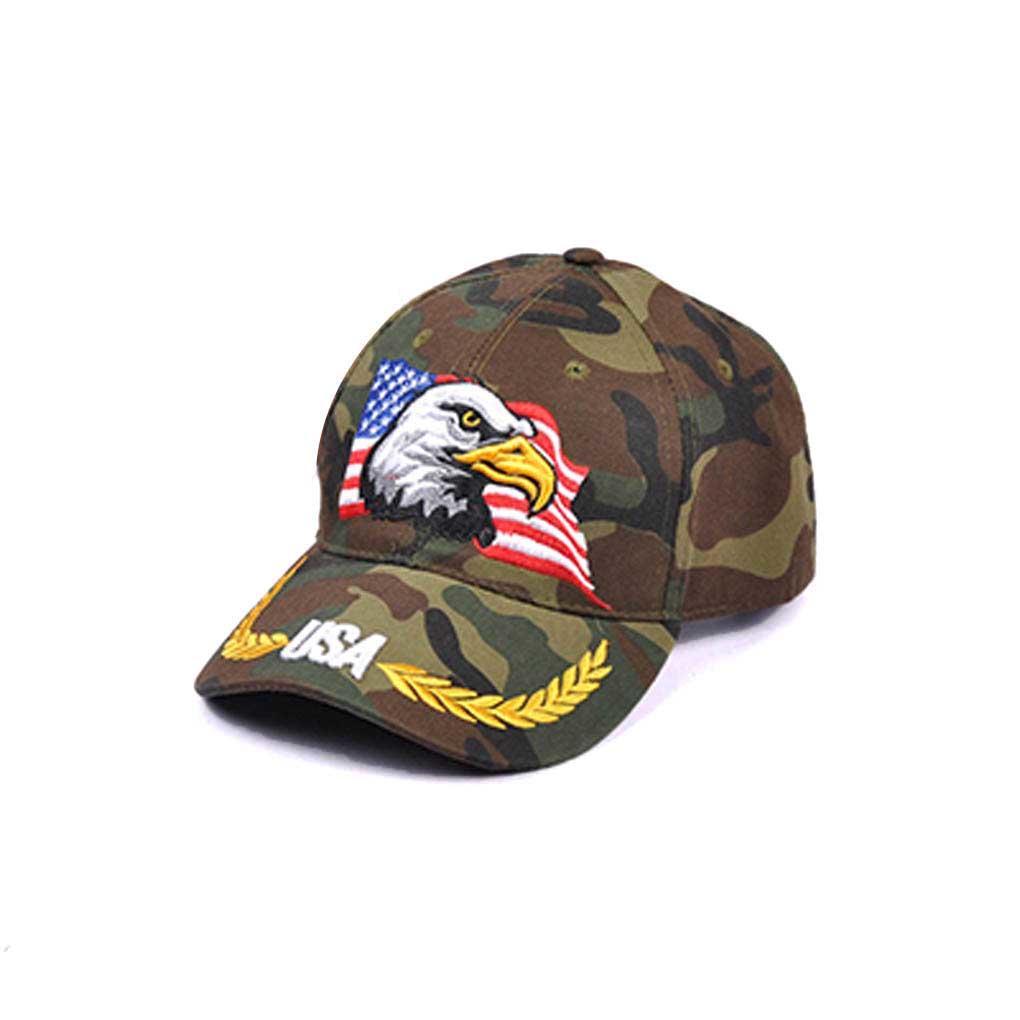 Unisex Outdoor Sports Camouflage Baseball Cap Embroidery Pattern Casquette Hat