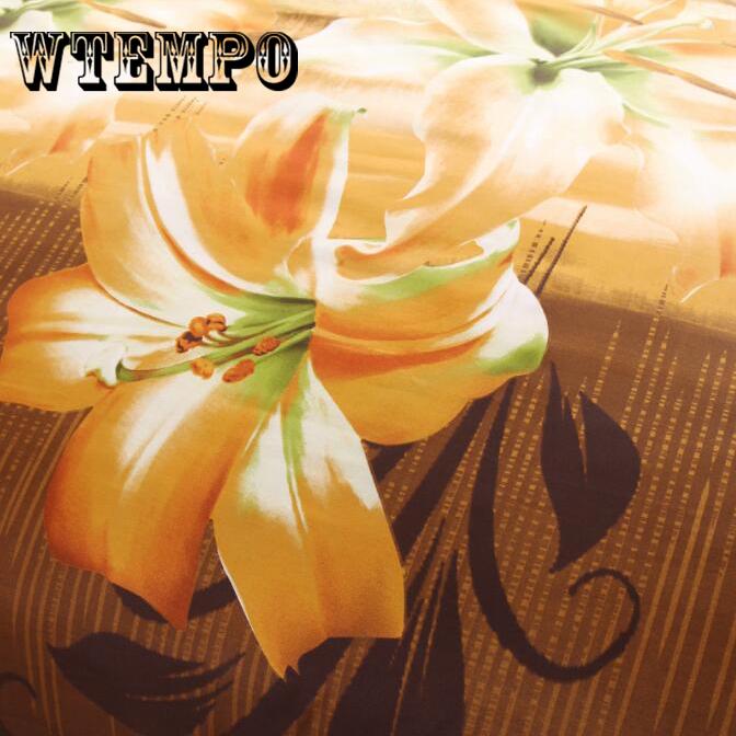 WTEMPO Brand 3D Soccer E Bedding Pillowcase Quilt Cover 3Pcs Bedding Sets Bed Linen