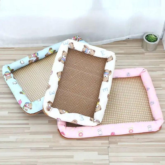 Pet Summer Cool Pad Kitten Mat Puppy Mat Kennel Cat Nest Cooling Mattress