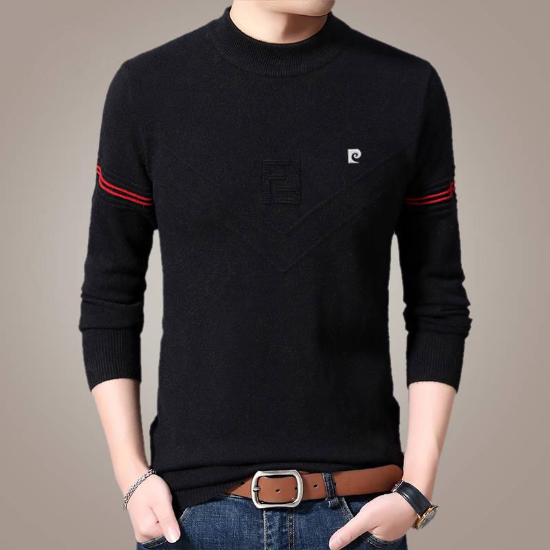 2019 Autumn Casual Men's Sweater Slim Fit Knittwear Mens Sweaters Pullovers Pullover Men Pull Homme