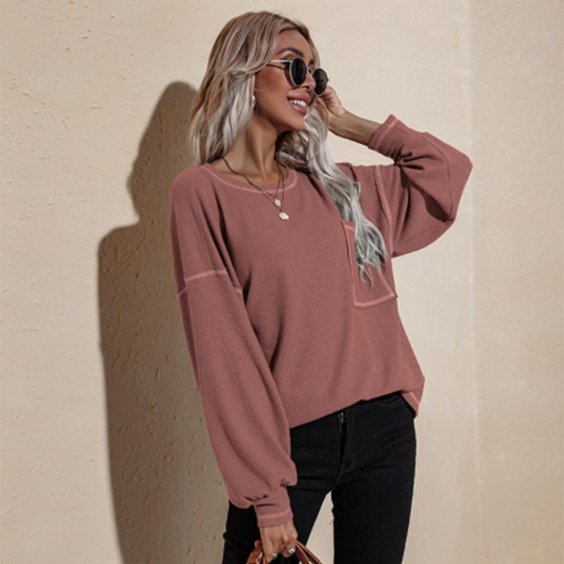 Sweatshirts Version Loose Thin Long-sleeved Sun Protection Coat Solid Color Retro Shirt Student Girl Top