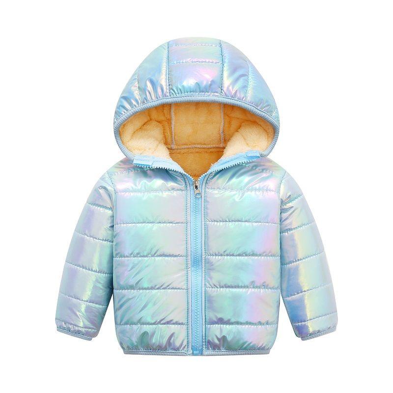 2021 New Fashion Children Jacket Outerwear Boy and Girl Autumn Warm Down Hooded Coat Teenage Parka Kids Winter Jacket