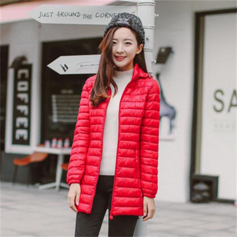 Woman's Winter Long Sleeve Warm Jacket Fashion Large Size Down Jacket Winter Woman's Cotton Clothing