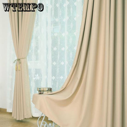 Full Blackout Finished Curtains Thickening Living Room Bedroom Window Balcony High Precision Curtain