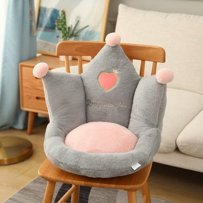 1pc Plush Cushion Soft Cotton Cartoon Comfortable Indoor Cushion Non-slip Breathable Floor Cushion