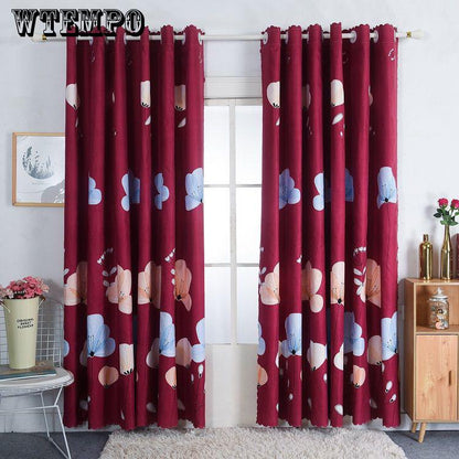 WTEMPO Modern Minimalist Short Curtain Curtain Half Curtain Window Living Room Finished Curtain