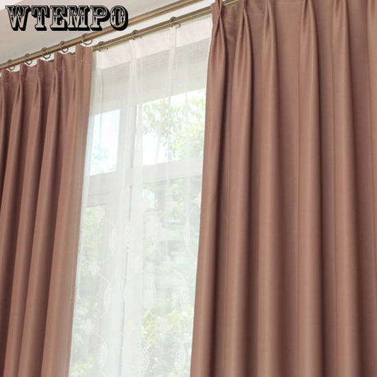 Full Blackout Finished Curtains Thickening Living Room Bedroom Window Balcony High Precision Curtain