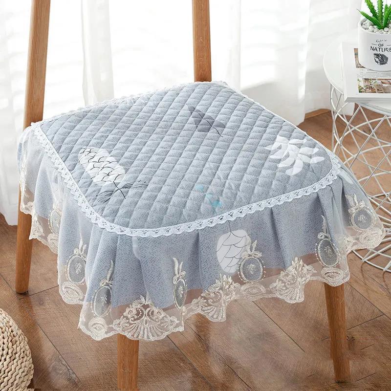 Cushion Home Dining Chair Cushion Four Seasons Universal European-style Anti-slip Board Stool Cover Cushion