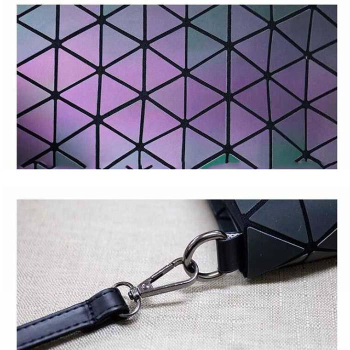 Bags for Women Makeup Bag Geometric Rhombic Clutch Sequins Can Diagonal Storage Women Bags