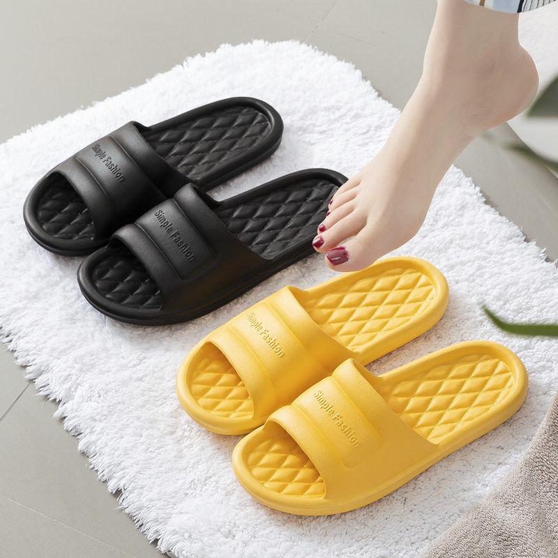 Sandals and Slippers Indoor Home Household Silent Bathroom Bathing Non-slip Soft Bottom Outer Slippers Light and Soft