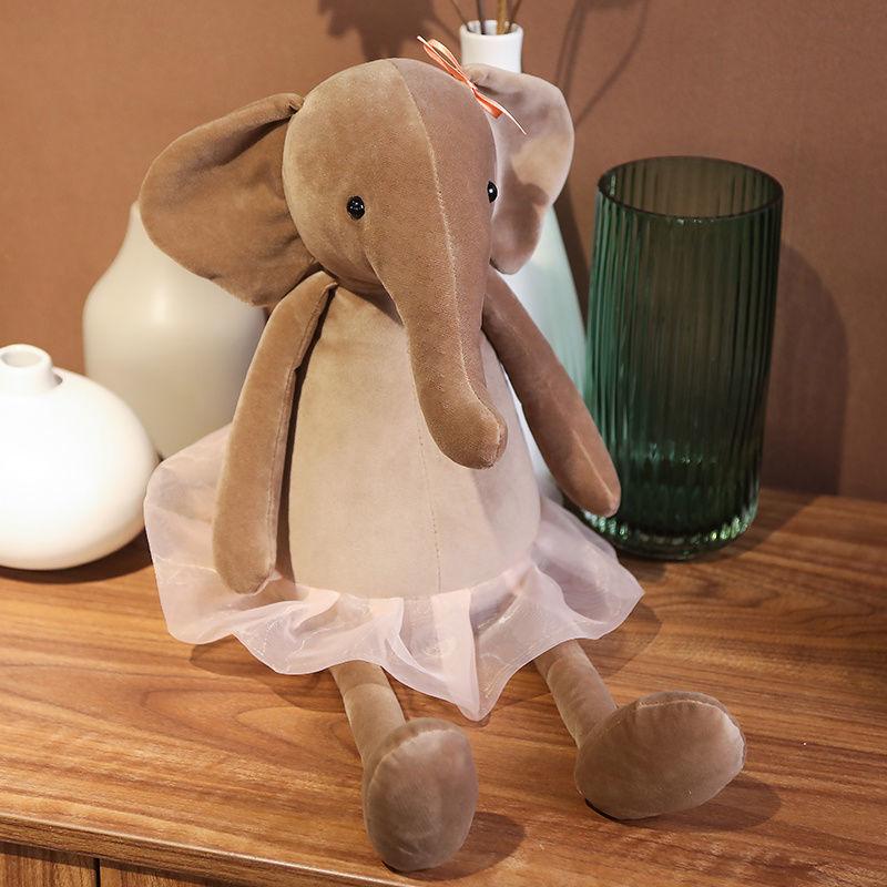 Lovely Elephant Pink Pig Plush Dolls Children Sleeping Plush Dolls Cute Super Soft Children's Birthday Gift