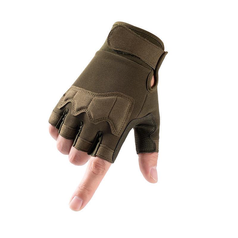 Sports Fitness Gloves Half-finger Men and Women Non-slip Anti-cutting Wear-resistant Equipment Training Tactical Special Forces Gloves