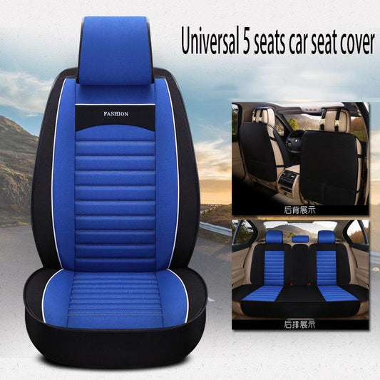 Universal Car seat cover Waterproof Car Seat Cover Universal 5 set Auto Seat Cushion Leather 5 seats