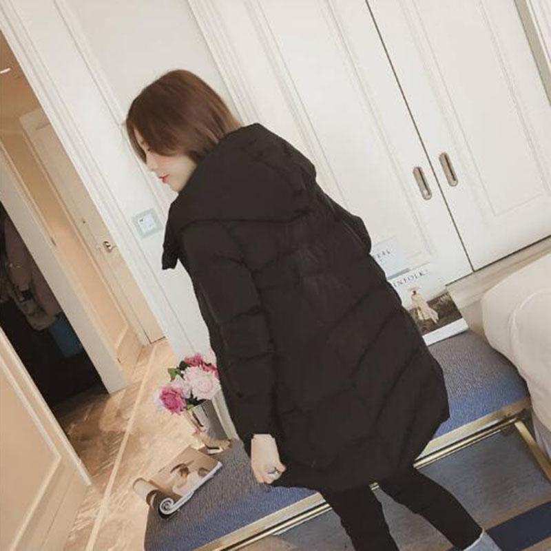 Cotton Jacket Heat Thick Winter Women Parka Loose Large Size Down Cotton Jacket Hooded Warm Coat