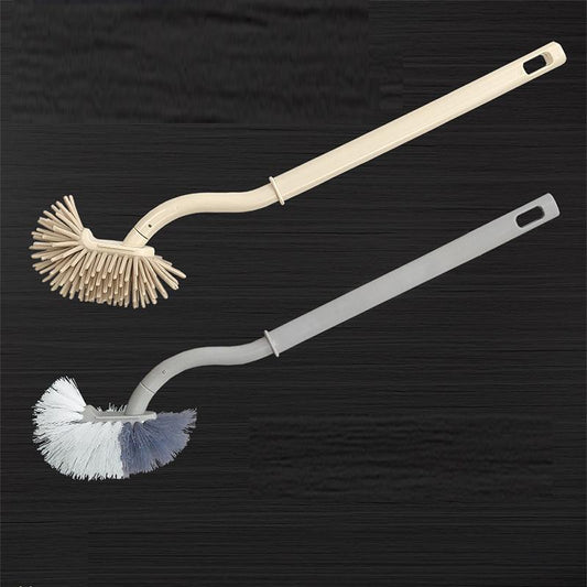 Creative Wall-hung Toilet Brush Set Without Dead Ends Squatting Toilet Full-angle Wall-mounted Toilet Brush Free Punching