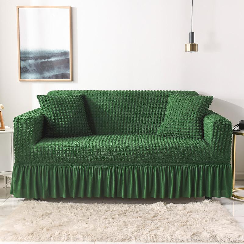 Modern High Quality Euro Jacquard Stretchable Elastic Sofa Covers for Corner Sofa 1/2/3/4 Sectional Sofa Cover for Living Room