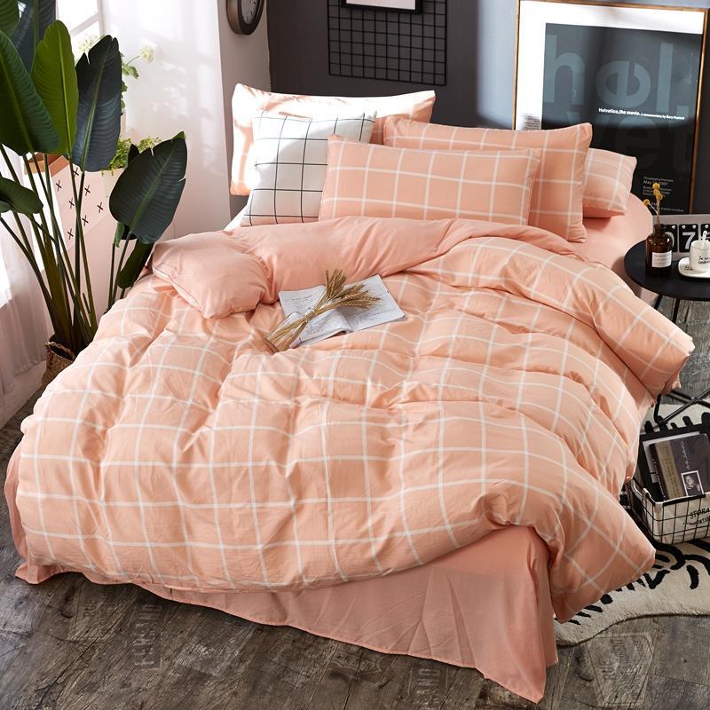 Bedding Set,Home Textile King Size Bed Set,bedclothes,duvet Cover Flat Sheet Pillowcases