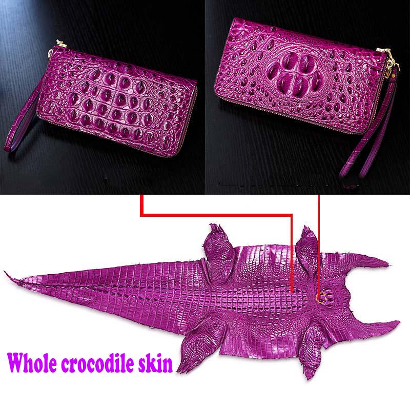 Crocodile Leather Handbag Women Fashion Large Capacity Shoulder Bag Platinum Bag