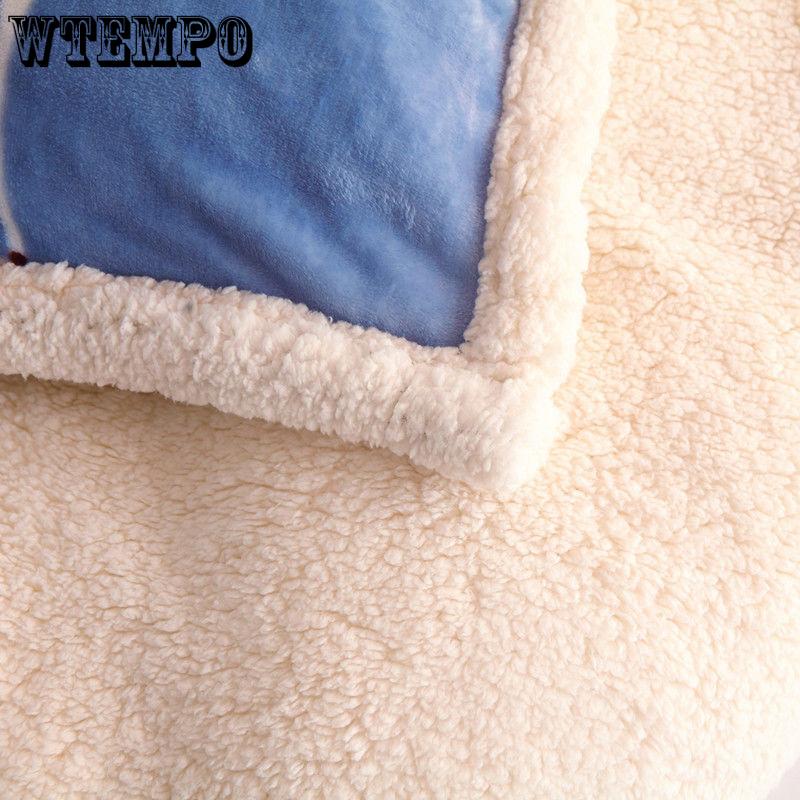 Winter Thick Double Layer Lamb Wool Multifunctional Blanket Duvet Cover Blanket Single Sheet Flannel Duvet Cover Warm Travel Blanket Zipper Bedspread