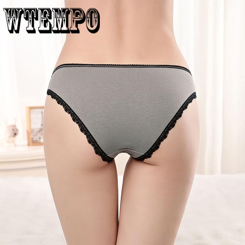 Sexy Comfortable Female Bikini Panties Trackless Lace Fashionable Woman Underwear