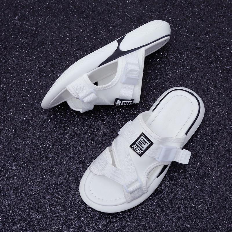 Slippers Women Summer Plain Color Flat Ladies Leisure Slippers Comfortable Beach Shoes