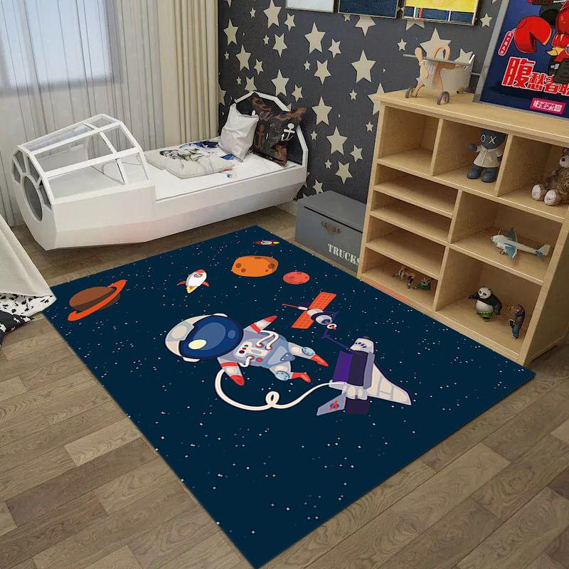 Living Room Home Children Crawling Mat Cute Cartoon Bedroom Room Bedside Carpet