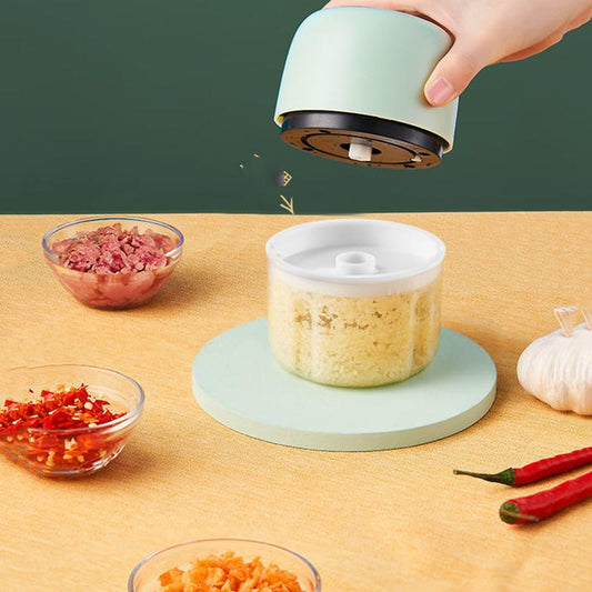 250ml Electric Garlic Artifact Kitchen Garlic Press Garlic Press Wireless Garlic Machine Garlic Beater Garlic Meat Grinder