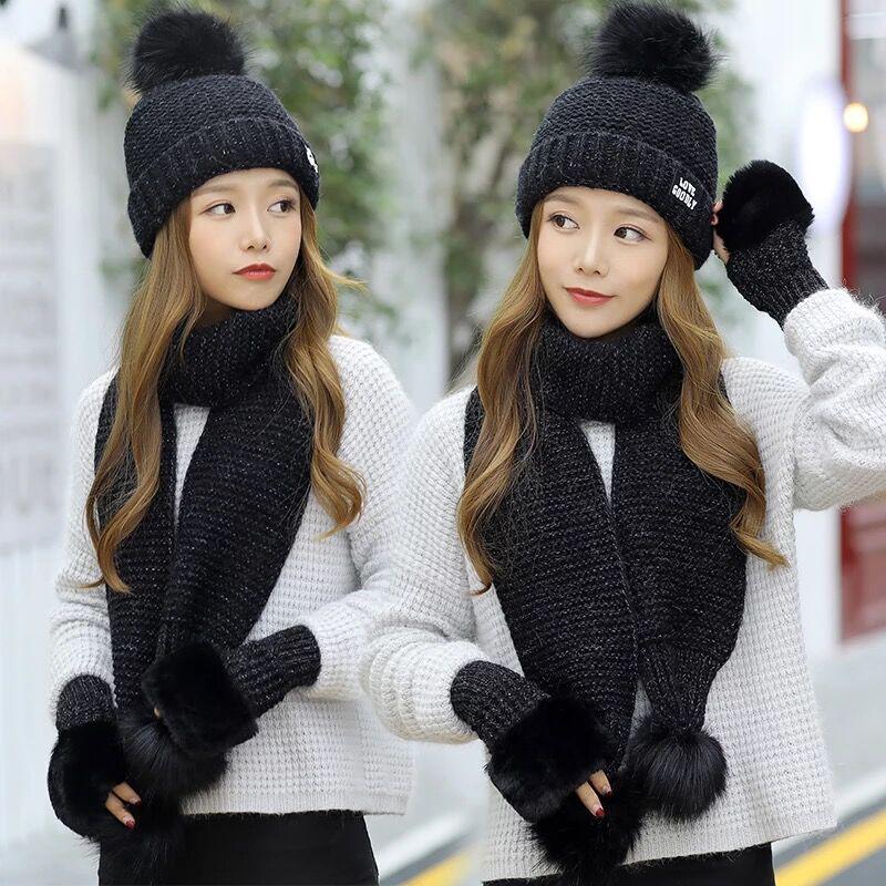 Cotton hat Trendy wild hat Windproof hat Autumn winter Warm hat Thick hat Fashion Woman hat Plush