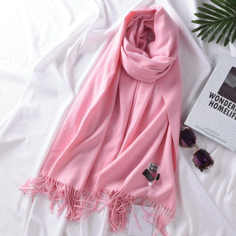 Scarves Ladies Cashmere Scarf Warm Shawl Wool Scarf Women Autumn Winter Scarves Wraps