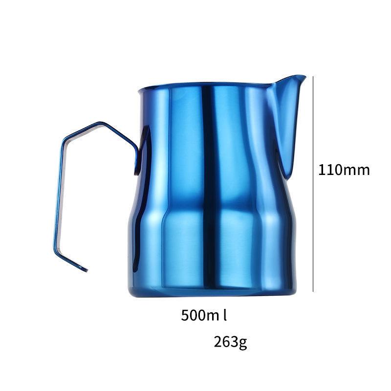 0.35-0.5L Milk Steaming Frothing Pitcher Stainless Steel Foam Milk Jug Craft Latte Spresso Cappuccino Coffee Pull Flower Cup