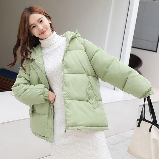 Winter Women's Cotton Padded Jacket Short Down Cotton Padded Jacket