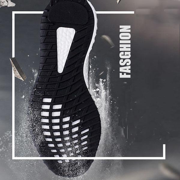 Men Sneakers Fly Woven Breathable Shoes  Casual Sports Shoes Lightweight Running Shoes