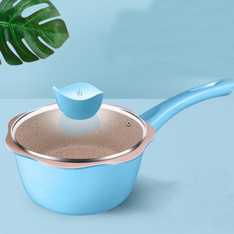 Complementary Food Pot Baby Children's Pot Frying Boiling and Stewing Maifan Stone Non-stick Pot Dormitory Instant Noodle Pot