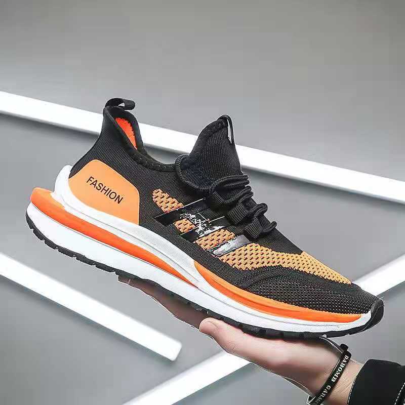 Breathable Sports Casual Men's Shoes Trendy Korean All-match Shoes Running Student Non-slip Sneakers