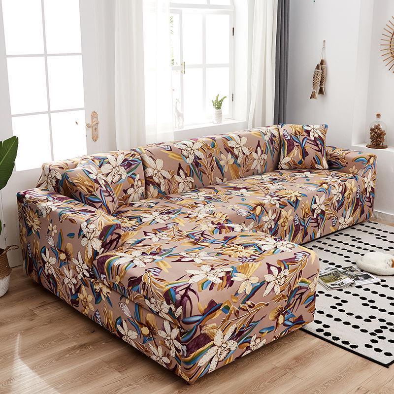 Stretch Sofa Covers for Living Room Needs Order 2 Pcs Couch Covers for L-shape Corner Sectional Sofa