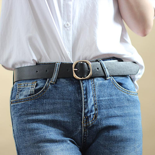 Women PU Leather Adjustable Wide Belt Ladies Fashion Clothing Accessories Waistband