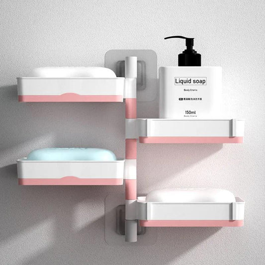 Wall-mounted Home Bathroom Bathroom Soap Box Bathroom Toiletries Storage Box