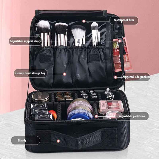 Cosmetic Bag Portable Female Large-capacity Travel Carry-on Wash Cosmetic Storage Box