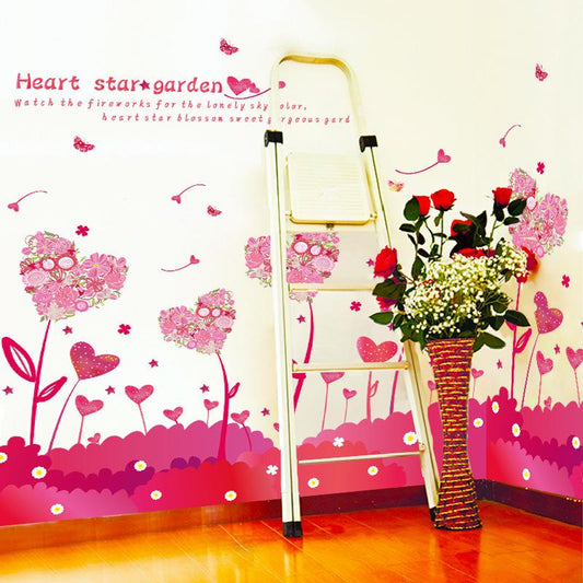 Heart Star Garden Baseboard Wall Sticker Waistline Corner Wall Sticker Decorative Sticker Waterproof