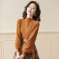 Two Piece Set Women Knitting Korean Elegant Conjunto Femenino Solid Sweater+plaid Long Skirts Autumn Winter Clothing