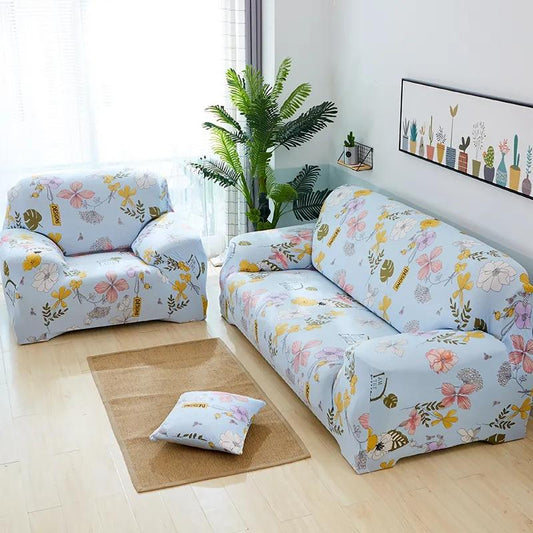 Elastic sofa covers for living room anti slip cartoon sofa slip cover 1/2/3/4 Seater simple mordern casual Slipcover Universal