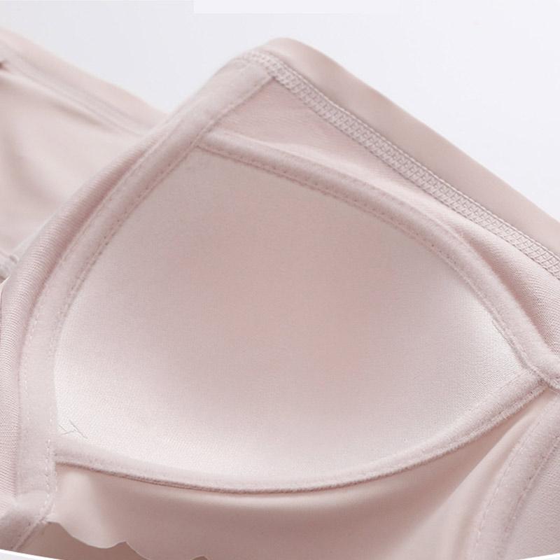 Women's Fat Mother Bra Anti-sagging No Steel Ring Plus Size Thin Underwear Bra